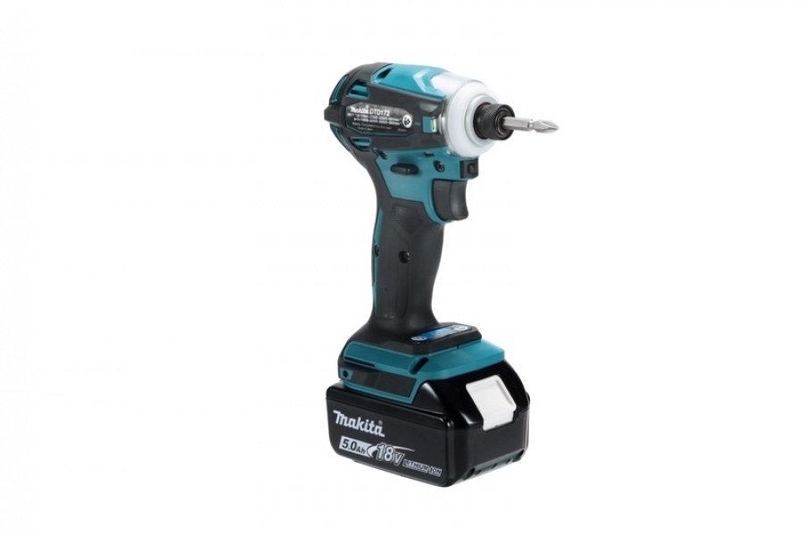 Makita DTD172RTJ Avvitatore ad impulsi 18 V con doppia batteria