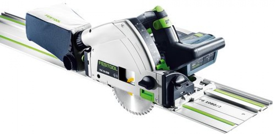 Festool TSV 60 KEBQ-Plus-FS Sega ad affondamento con incisore 1500