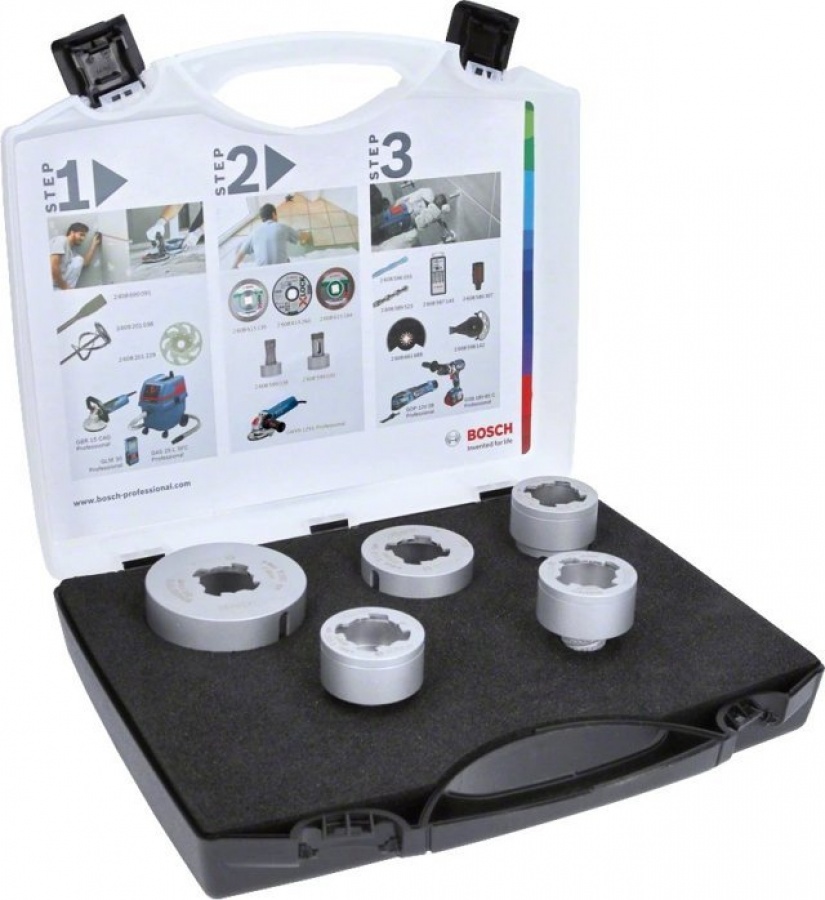 Bosch X-Lock Best for Ceramic Dry Speed Set frese diamantate a